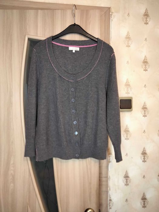 Стильний вовняний кардиган від Next, L-2XL