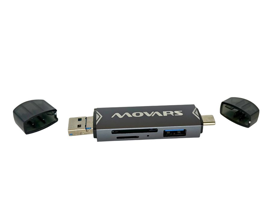 Czytnik Kart 6W1 Usb 3.0 Usb-C Microusb Sd Microsd Otg Szybki Transfer