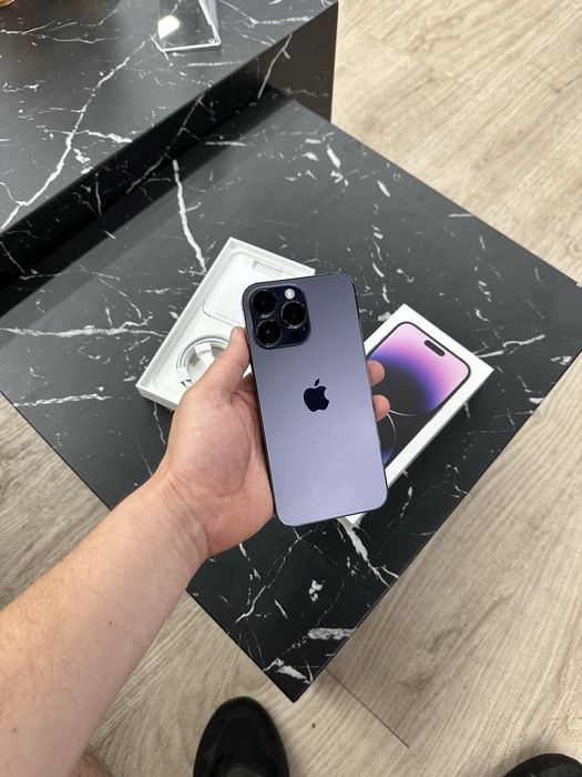 iPhone 14 pro max  255Gb neverlock батарея 100%  E-sim
