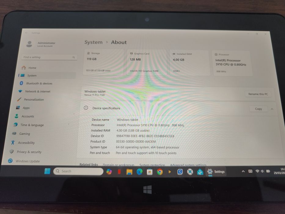 Dell venue pro 11 7140