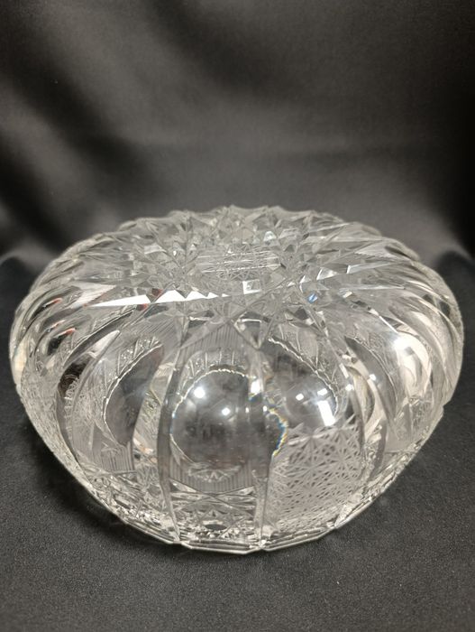 Dyza miska z przezroczystego szkła kryształowego Bleikristall 24%