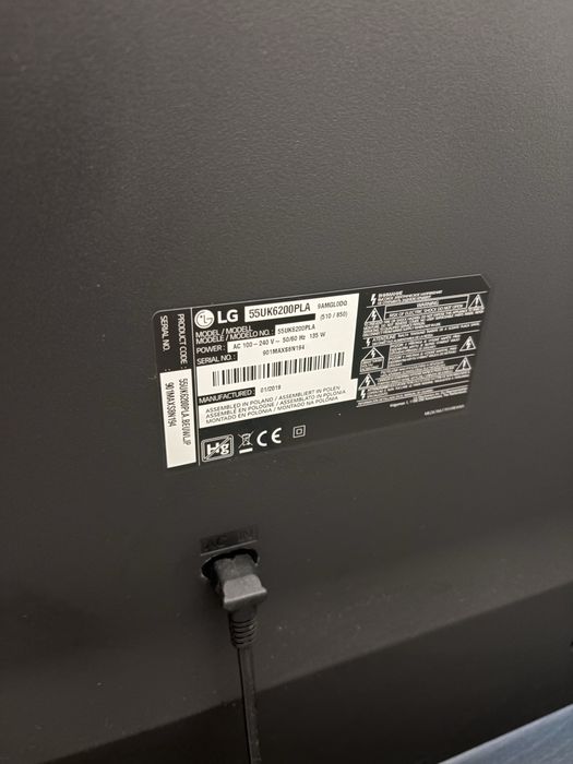 Smat TV LG 55 polegadas Modelo: 55UK6200PLA