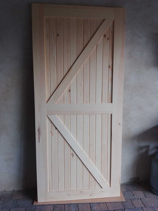 Drzwi przesuwne sosnowe