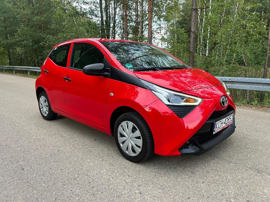 Toyota Aygo LIFT / 5 drzwi / klima / serwis / TUV / 45000km / JAK NOWA