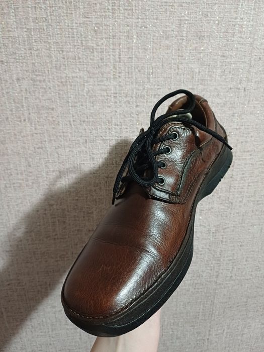 Шкіряні чоловічі туфлі Clarks, розмір 43-44, устілка 29см.