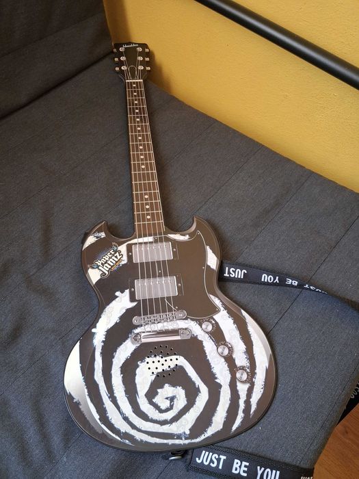 Gitara zabawkowa elektryczna