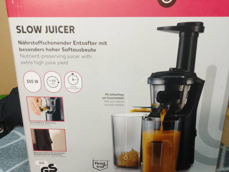 Wyciskarka wolno obrrotowa nowa