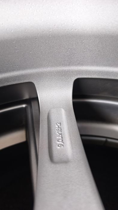 Alufelgi Mercedes 18 cali, dwie szerokości opon