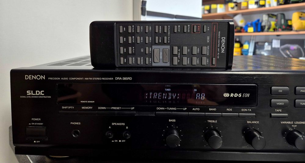 Amplituner Denon DRA-385RD, Komis Jasło Czackiego