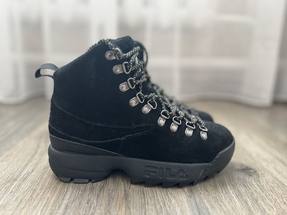 Нові замшеві ботинки весна-осінь Fila (оригінал)