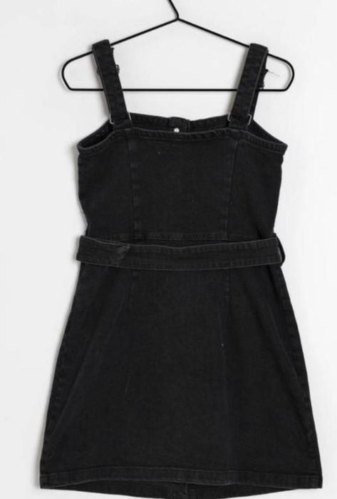 Джинсовый сарафан bershka
