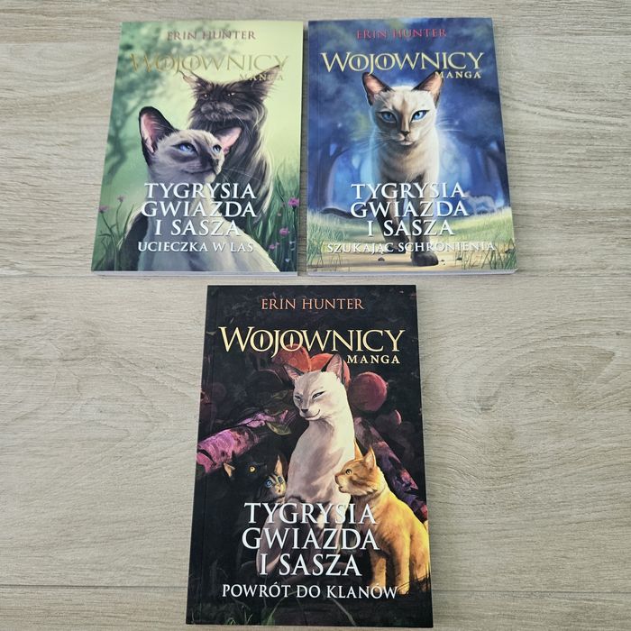 Wojownicy, manga, Tygrysia gwiazda i Sasza