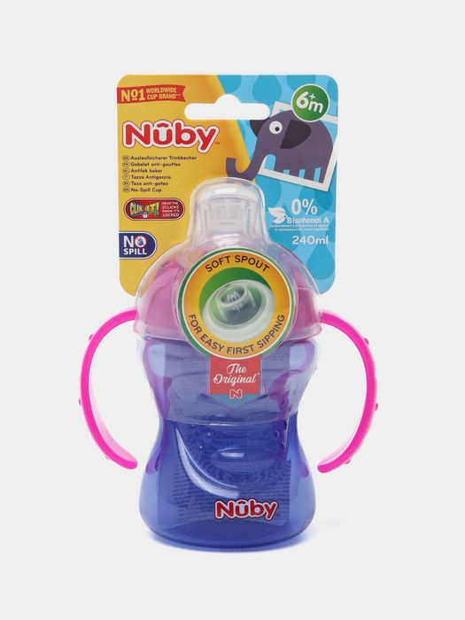 Поильник поїльник непроливайка чашка чашечка тренувальна учебная Nuby