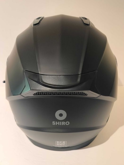 Capacete Shiro integral dupla-viseira mota scooter novo