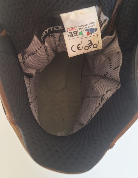 Botas moto Forma Hyper impermeáveis como novas