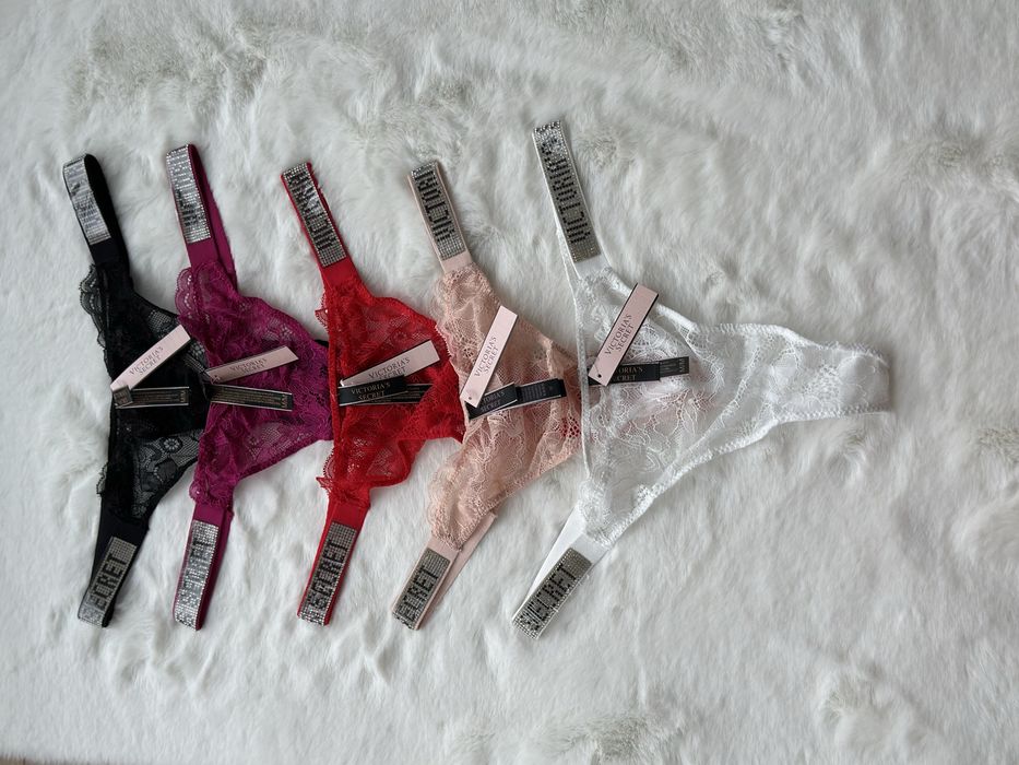 5x stringi Victoria’s Secret rozmiar S / M
