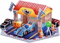 Trefl Brick Trick Buduj Z Cegły My City Pit Stop 088531