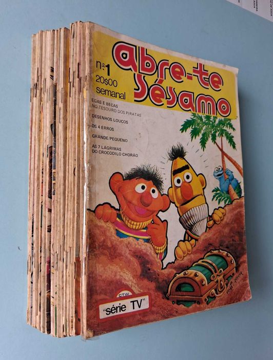 Revista BD "ABRE-TE SÉSAMO" Coleção completa Nº 1 a 22 Ed. Liber 1976/77