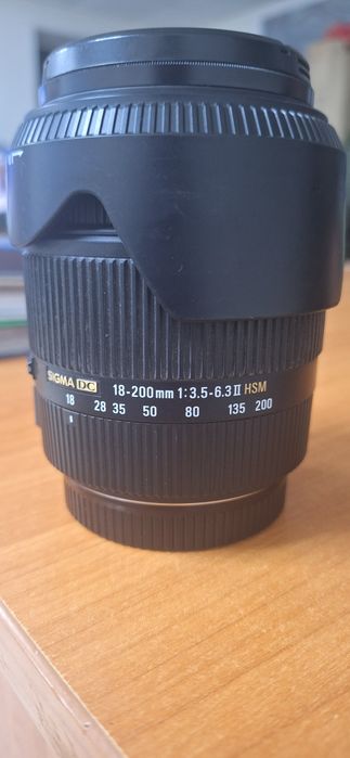 Объектив Sigma 18-200mm f/3.5-6.3 II DC OS HSM (для Canon)