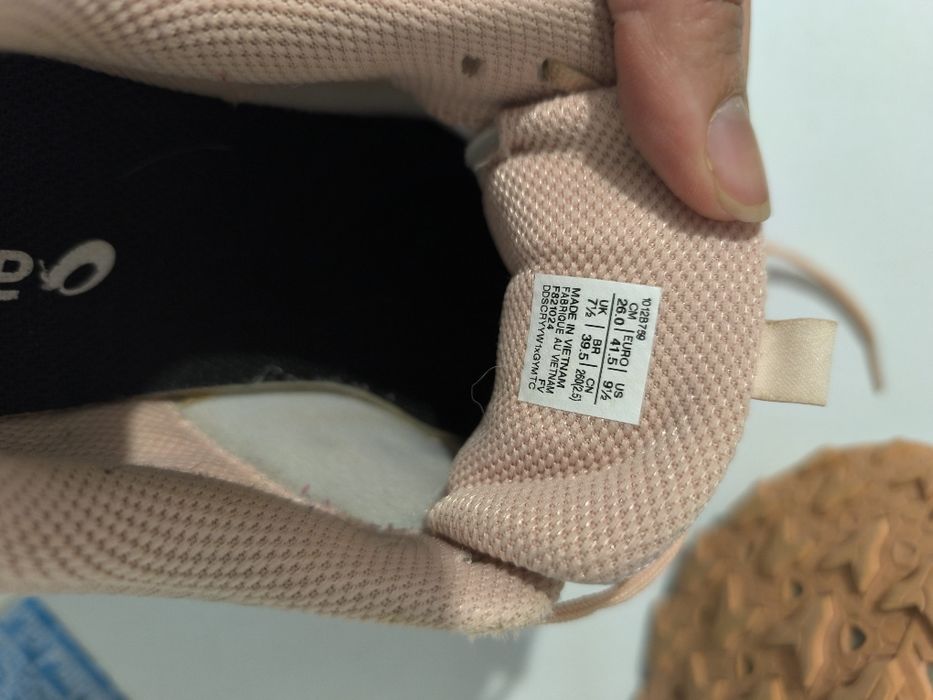 Tênis running ASICS mulher 41,5 calça pequeno