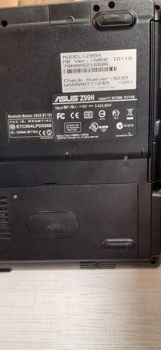 УВАГА! Ноутбук Asus Z99H +веб камера