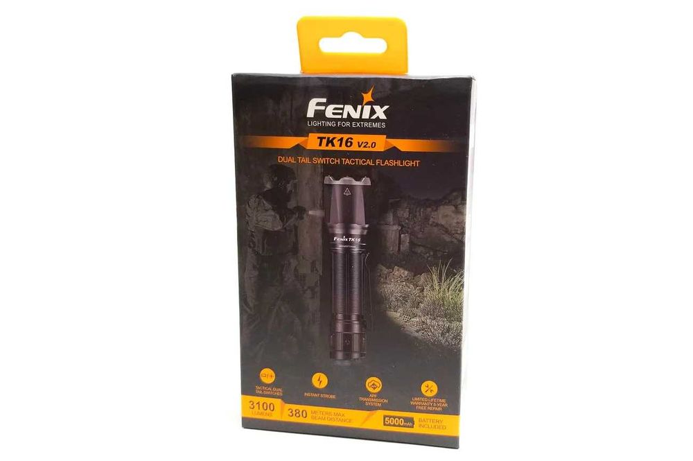 Fenix TK16 V2.0 Ліхтар Тактичний (3100 Люмен 380 М.) ГАРАНТІЯ 5 РОКІВ!