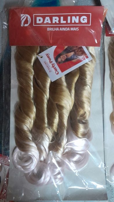 Tranças de postiço estilo Francês Pony Curly