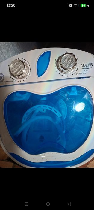 Máquina de lavar roupa portátil Adler 8051