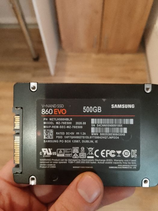 Samsung SSD 860 EVO 512GB