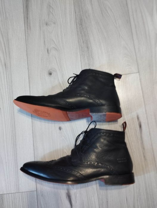 Buty skorzane meskie za kostke klasyczne Melvin & Hamilton 46