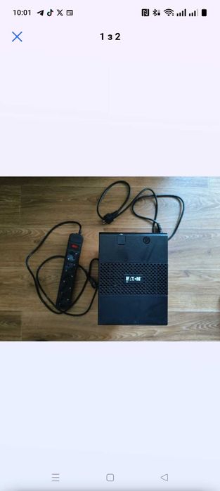 ДБЖ Eaton 5E 1100VA USB - стабілізатор + холодний старт