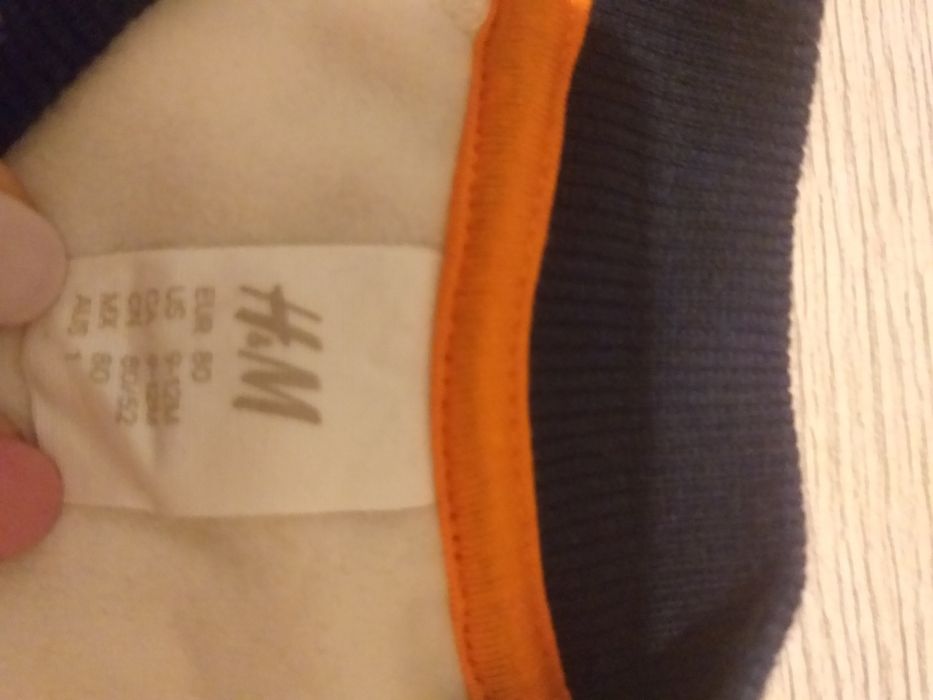 Bezrękawnik Next Bluza H&M rozm 80