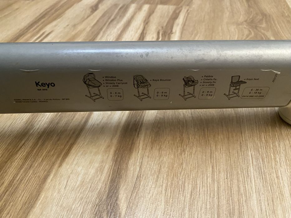 BebeConfort Keyo Suport ovo, alcofa, cadeira de papa, espreguiçadeira