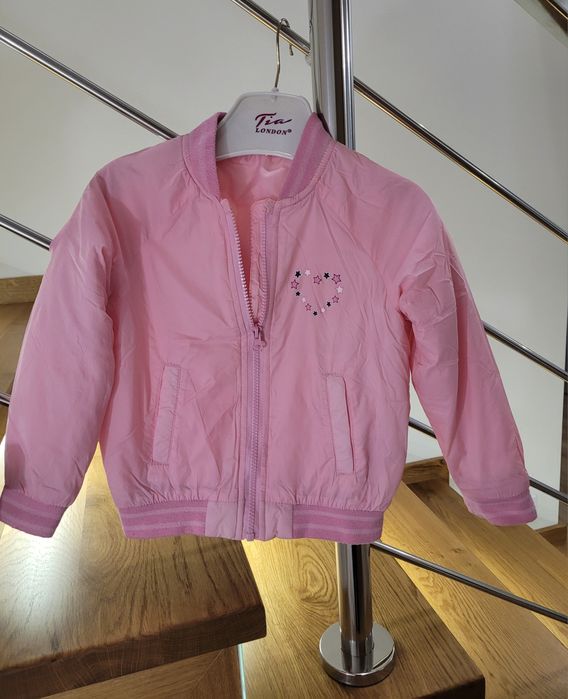 Kurtka bombmerka dla dziewczynki rozmiar 110