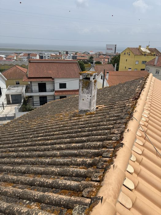 Lavagem de telhados e hidrofugacao