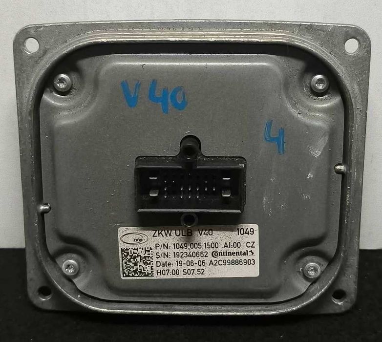 Balástro Xénon / Módulo LED 10490051500 - VOLVO V40 Hatchback