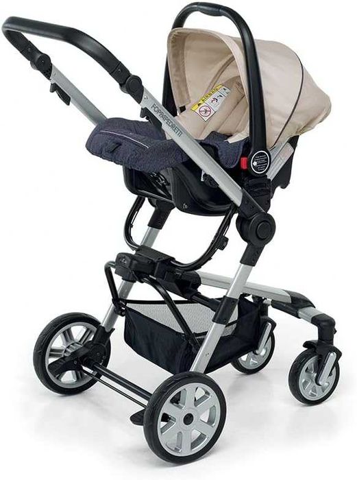 Wózek Foppapedretti Supertres 3w1 Denim Perla