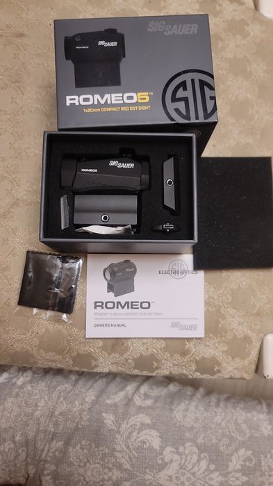 Комплект колиматорный прицел Romeo5+ магнифер Juliet3-Micro