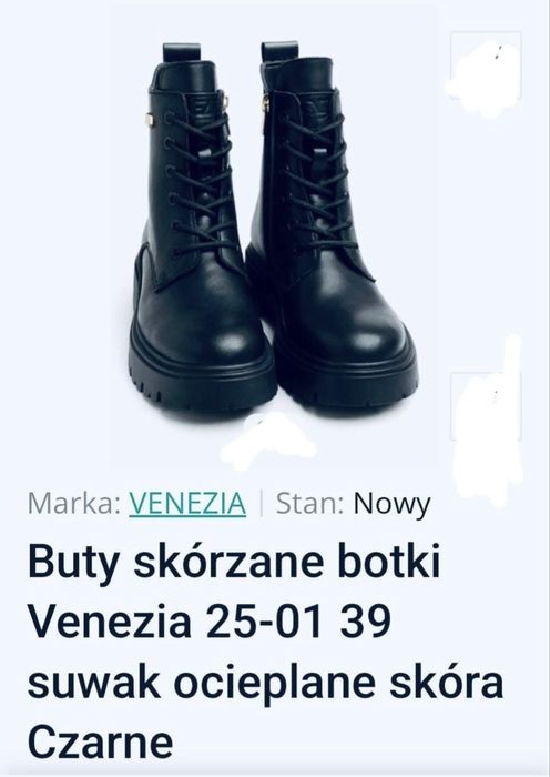 Buty damskie ocieplane nr 39