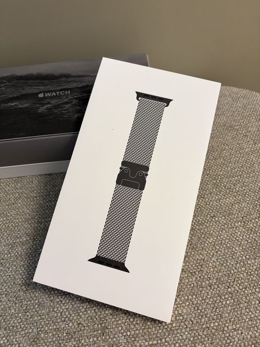 Apple Watch Ultra Milanese Loop kolor Black Titanium - tytan I Oryginalna