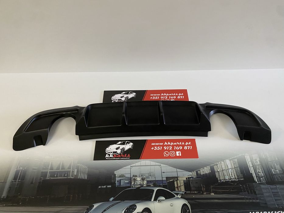 SPOILER DIFUSOR DE ESCAPE BMW SÉRIE 3 E92 E93 335 I/D DTM M PERFORMANCE AC SCHNITZER novo em caixa fabricado na Alemanha excelente qualidade  KK PARTS
