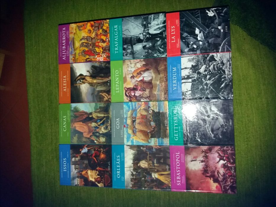 Livros "Grandes batalhas da história universal"