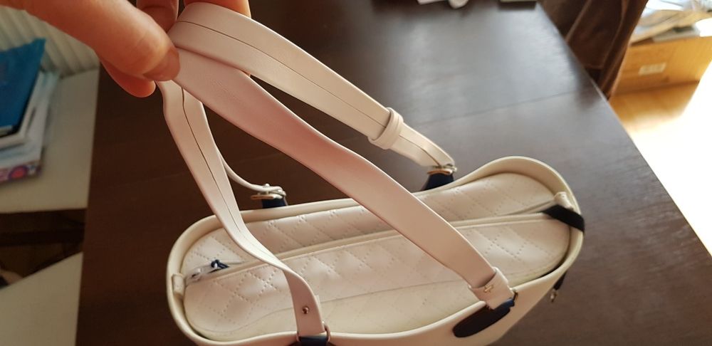 Piękny obag mini w niedostępnym kolorze Bianco ( biały)