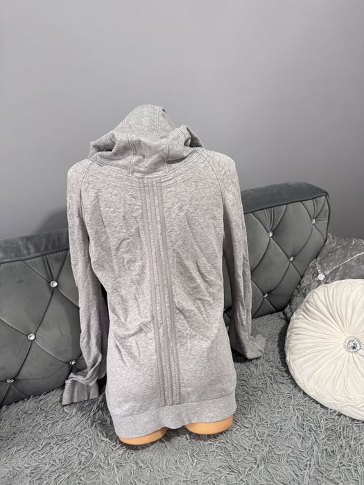Bluza damska adidas szara z kapturem