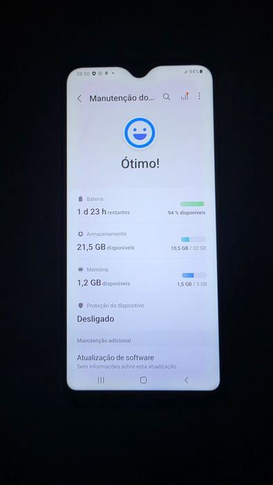 Samsung A20e branco