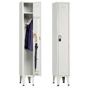Armário vestiário 3 cacifos chapa cinza