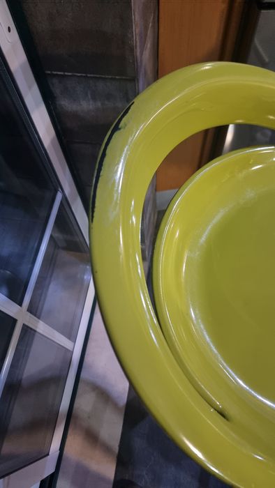 Bancos de cozinha verde