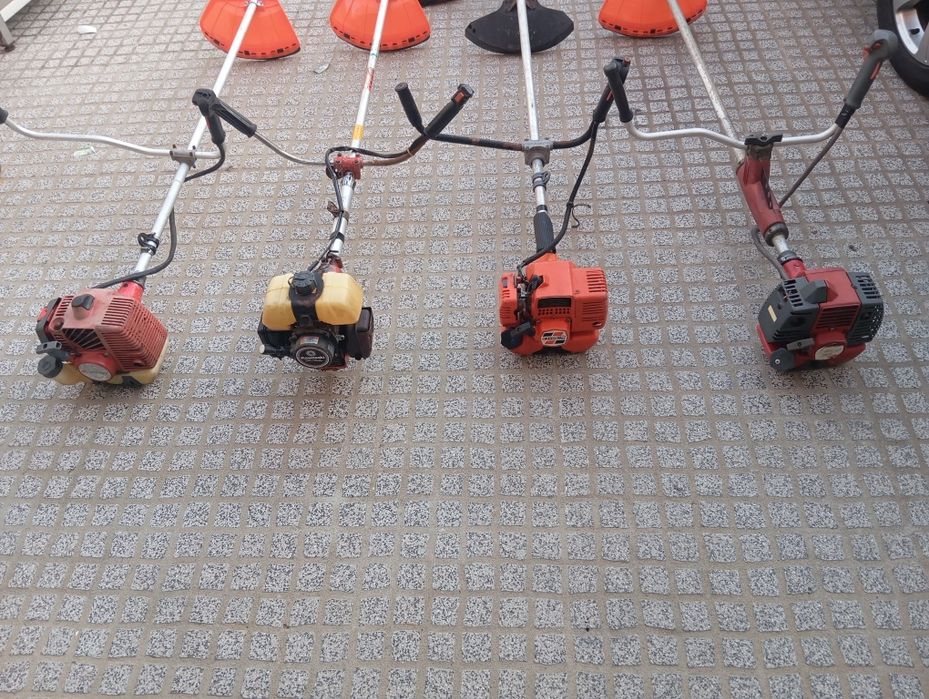 Roçadora japonesa e italianas