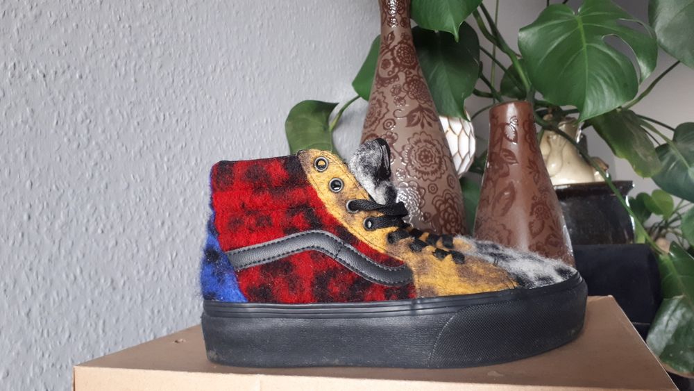 Vans SK8-HI Platform Filc buty sportowe damskie 36