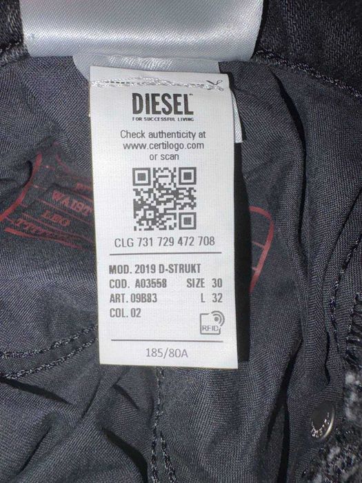 Diesel 2019 D-STRUKT | Стан 10/10, ни разу не одевались